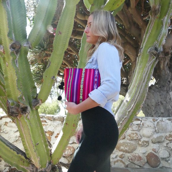 Handmade Peruvian large pouch - Picture 6 of 6